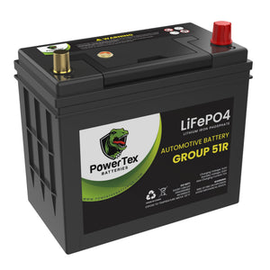 2007 Acura TSX Car Battery BCI Group 51R Lithium LiFePO4 Automotive Battery