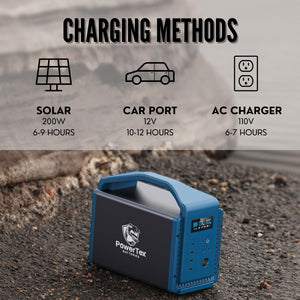 powertex batteries lithium portable power station and generator 500w 1000w peak output 560 watt hours