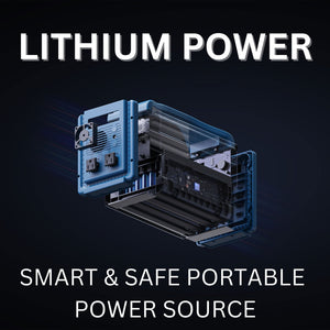 powertex batteries lithium portable power station and generator 500w 1000w peak output 560 watt hours