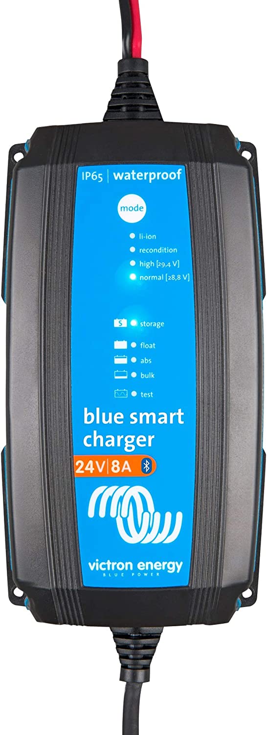 Victron Energy Blue Smart IP65 24-Volt 8 amp Battery Charger With Bluetooth