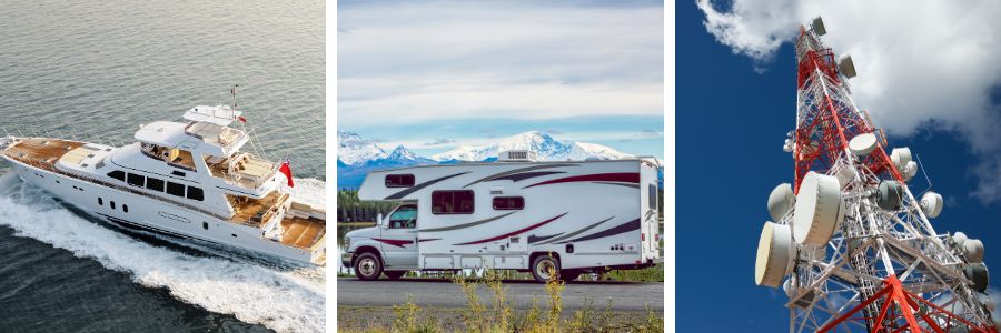 Top industries that can benefit from using LiFePO4 batteries: Highlighting the various industries that can benefit from using LiFePO4 batteries, including marine, RV, and telecommunications.