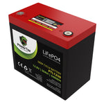 PowerTex Batteries 12V 50Ah LiFePO4 Lithium Iron Phosphate Battery