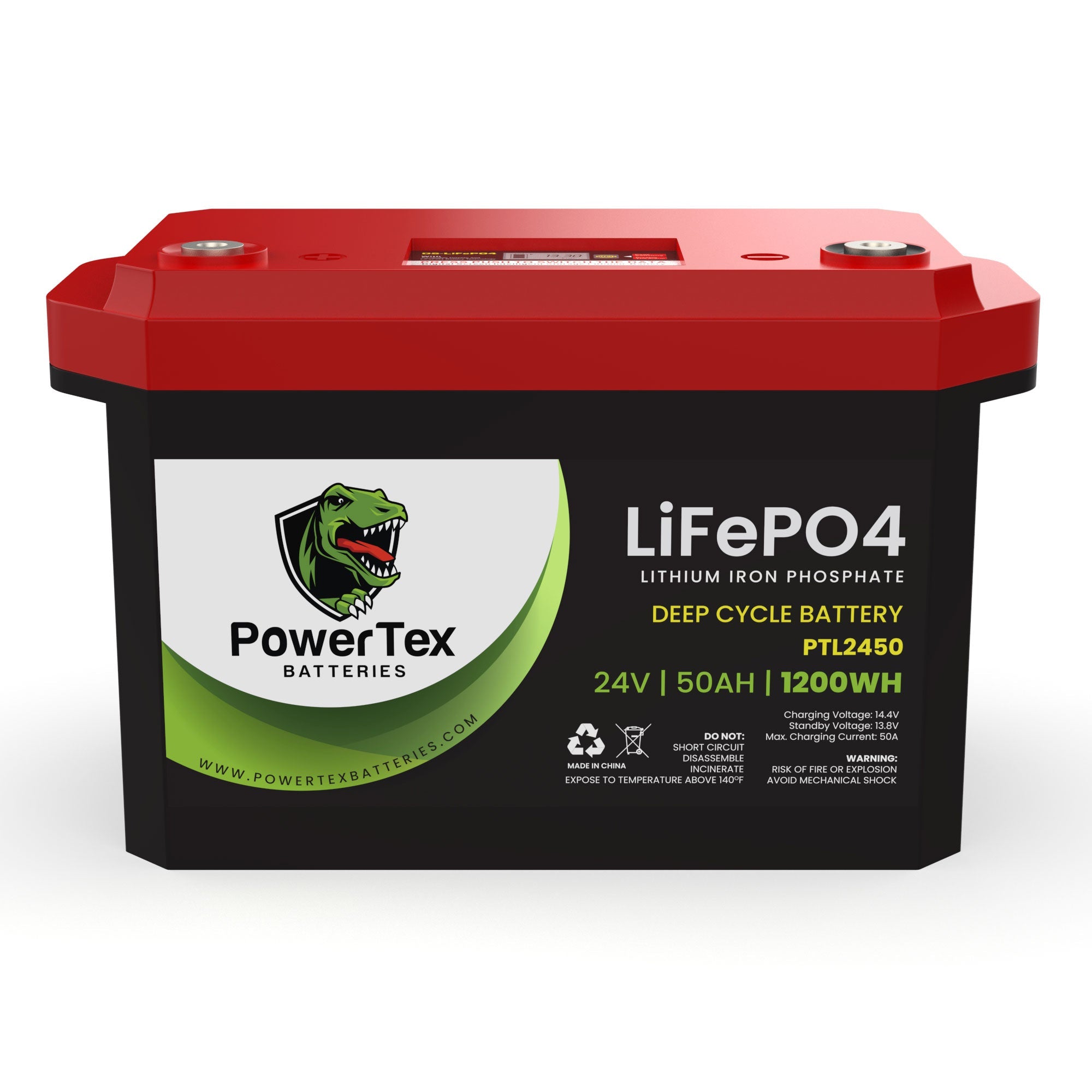 Powertex 24V 50Ah Lithium Trolling Battery for Trolling Motor - High-performance and durable lithium battery designed for optimal performance in trolling motor applications.