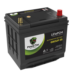 2017 Nissan Frontier Car Battery BCI Group 35 / Q85 Lithium LiFePO4 Automotive Battery