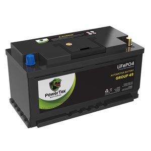 2014 BMW 750i Car Battery BCI Group 49 / H8 Lithium LiFePO4 Automotive Battery