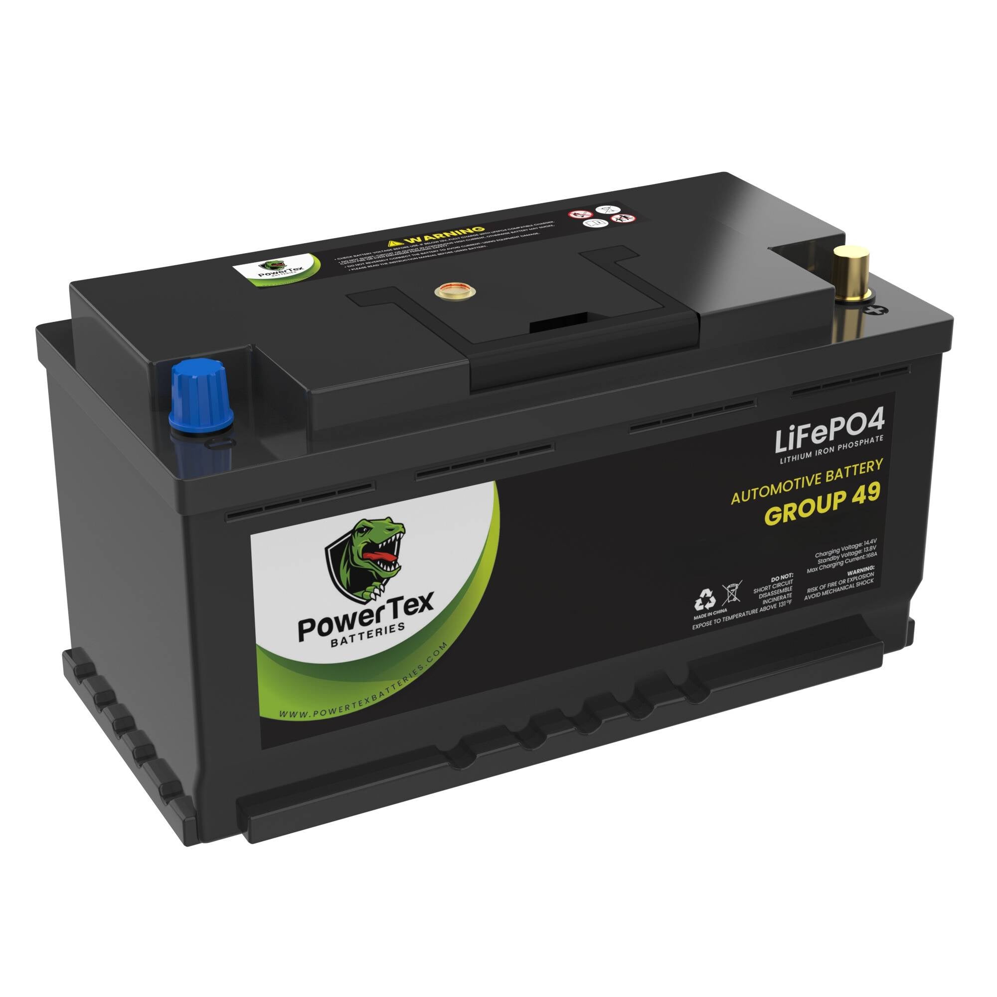2018 Kia Stinger Car Battery BCI Group 49 / H8 Lithium LiFePO4 Automotive Battery