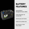 2020 Ford Ranger Car Battery BCI Group 94R / H7 Lithium Battery ...