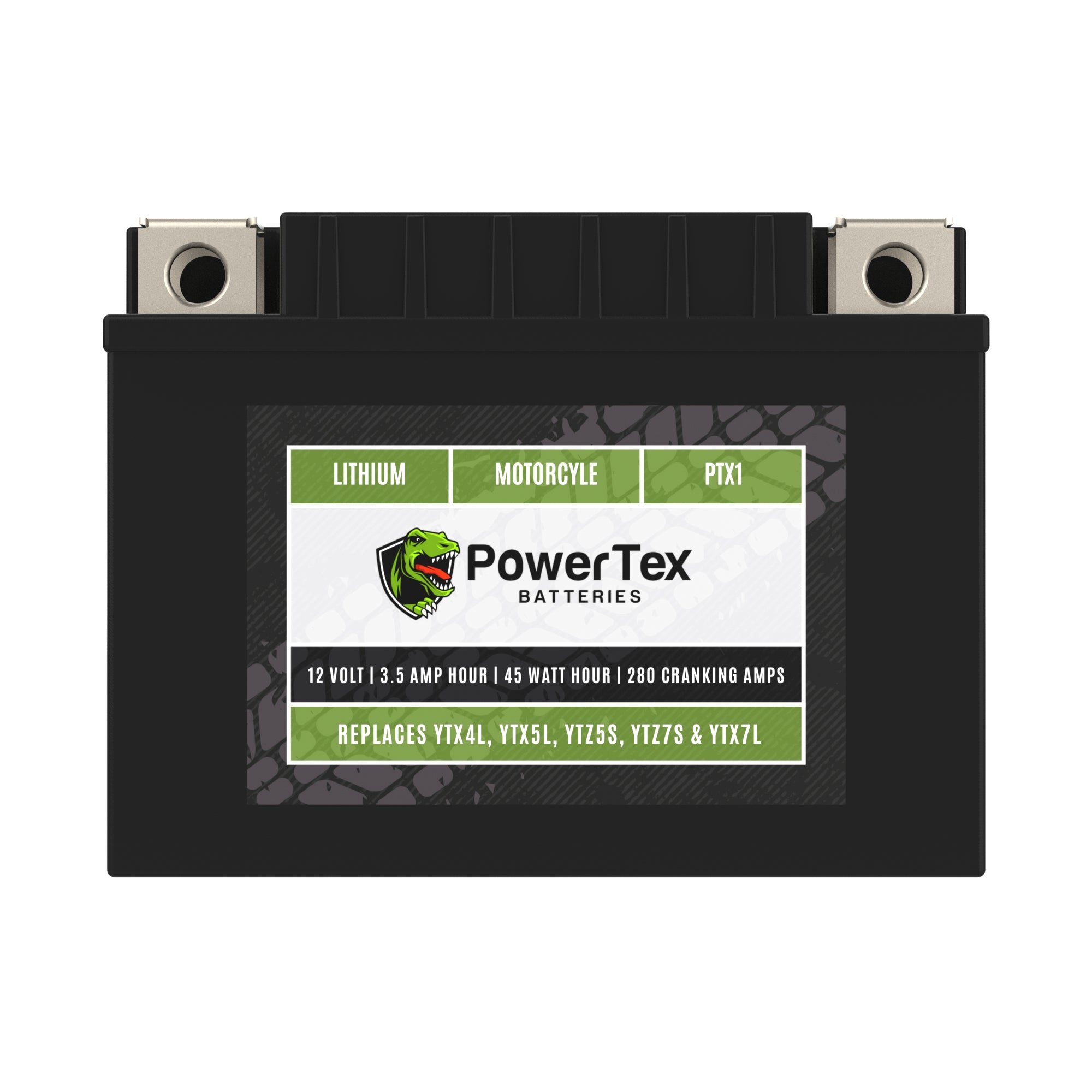 PowerTex YTX5L-BS LiFePO4 Lithium Iron Phosphate Motorcycle