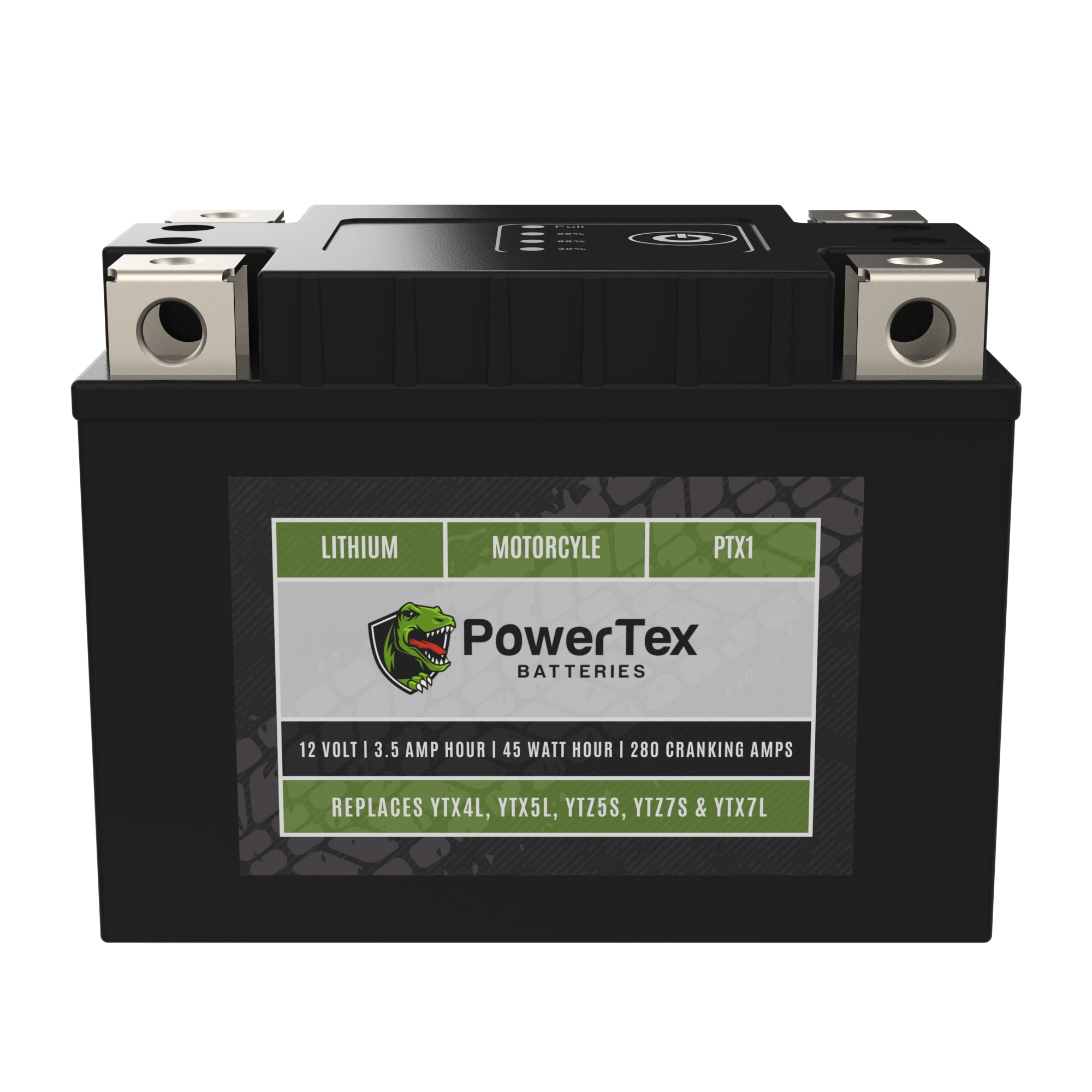 PowerTex YTZ8V LiFePO4 Lithium Iron Phosphate Motorcycle