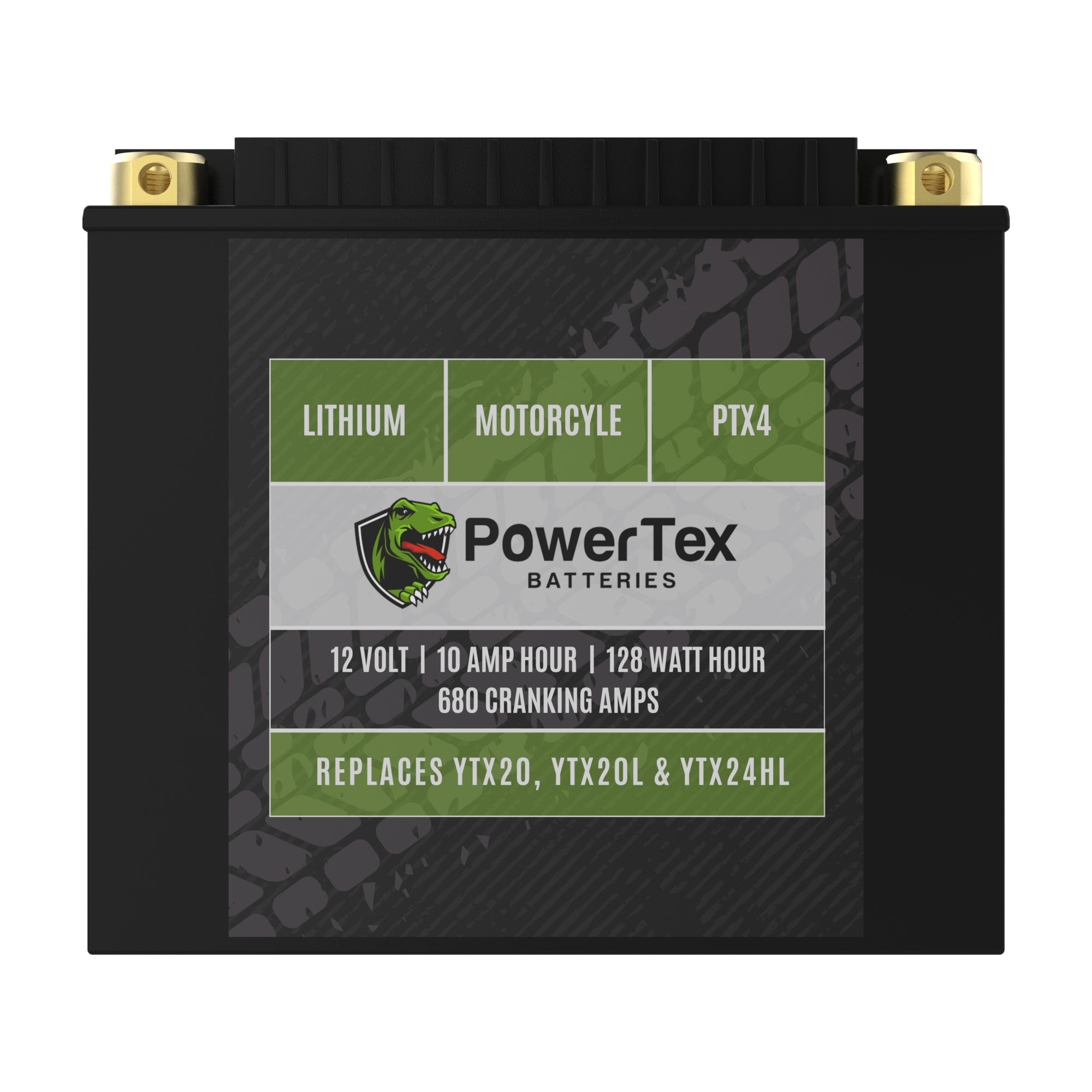 PowerTex YTX20HL-BS LiFePO4 Lithium Iron Phosphate Motorcycle