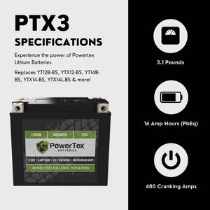 2013 BMW R1200GS Adventure Triple Black ABS Lithium Iron Phosphate Battery Replacement YTX14-BS LiFePO4 For Motorcyle