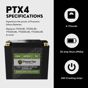 2006 Yamaha Road Star XV1700AM Midnight Lithium Iron Phosphate Battery Replacement YTX20L-BS LiFePO4 For Motorcyle