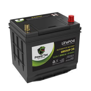 2004 Subaru Forester Car Battery BCI Group 35 / Q85 Lithium LiFePO4 Automotive Battery