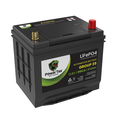 2012 Nissan Frontier Car Battery BCI Group 35 / Q85 Lithium LiFePO4 Automotive Battery