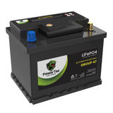 2019 Fiat 500 Car Battery BCI Group 47 H5 Lithium LiFePO4 Automotive Battery