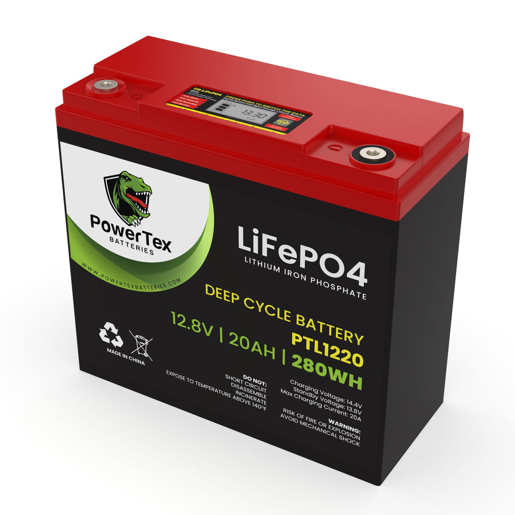 Lithium-Batterie wasserdicht PowerTeck Powerbrick+ 12V 20Ah -  -  Ihr wassersport-handel