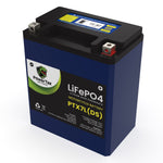 PowerTex Batteries YTX5L Lithium Ion LiFePO4 Motorcycle Battery Battery YTX5L-BS Replacement 