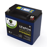 PowerTex Batteries YTX9 Lithium Ion LiFePO4 Motorcycle Battery Battery YTX9-BS Replacement 