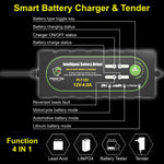 Powertex Batteries LiFePO4 Lithium Iron Phosphate LFP Deep Cycle Automotive Motorcycle Powersport Charger and Tender