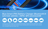 Victron Energy Blue Smart IP65 12-Volt 15 amp Battery Charger With Bluetooth